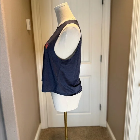 Spiritual Gangster & Peloton Gray Muscle Tee - Picture 3 of 5